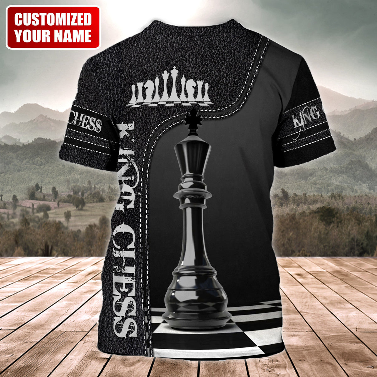 King Chess Q2 All Over Printed Unisex Shirt