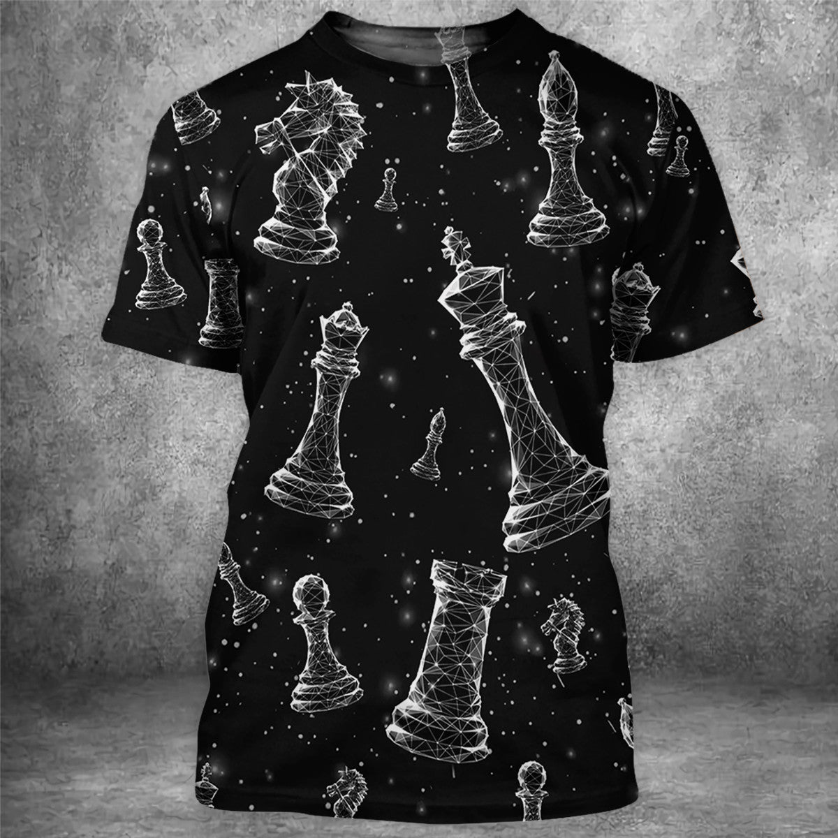 Chess Art Q2 All Over Printed Unisex Shirt