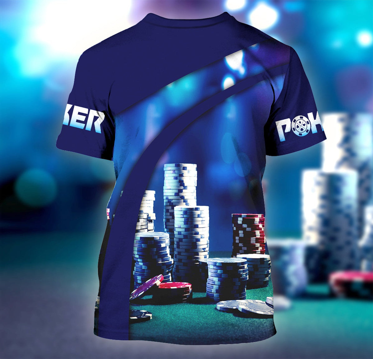 Personalized Name Poker Q10 All Over Printed Unisex Shirt