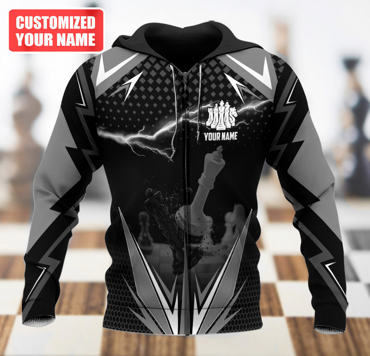 Personalized Name Chess Q9 All Over Printed Unisex Shirt