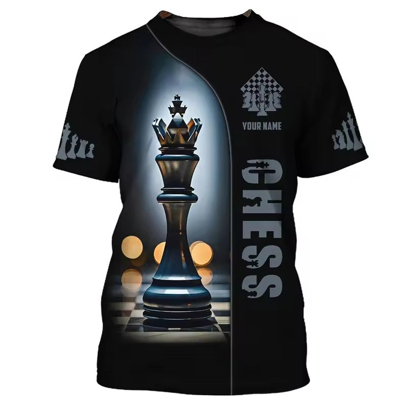 Personalized Chess 3D Full Printing Set , Chess Shirt , Set , Zipper Polo, Hoodie , Short , Polo , hawaii V4