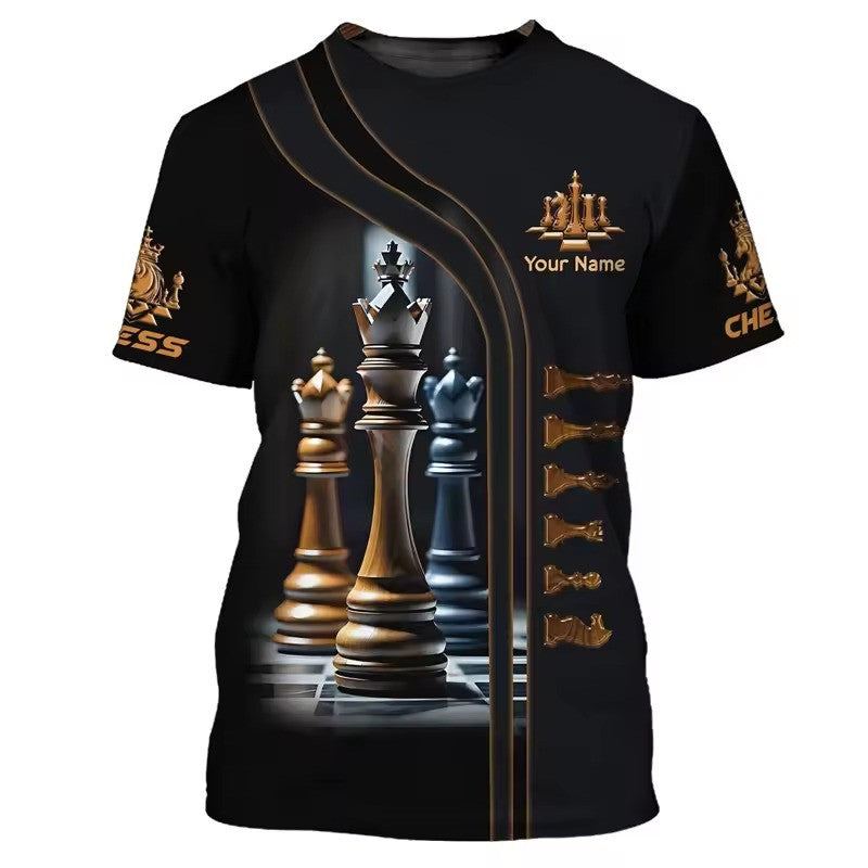 Personalized Chess 3D Full Printing Set , Chess Shirt , Set , Zipper Polo, Hoodie , Short , Polo , hawaii V9