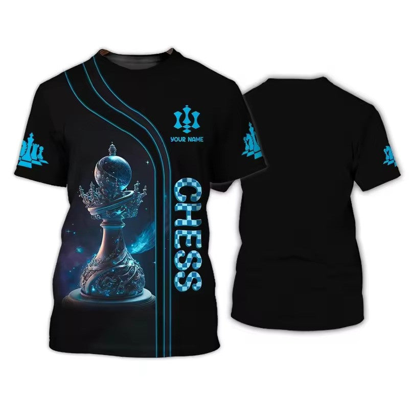 Personalized Chess 3D Full Printing Set , Chess Shirt , Set , Zipper Polo, Hoodie , Short , Polo , hawaii V11