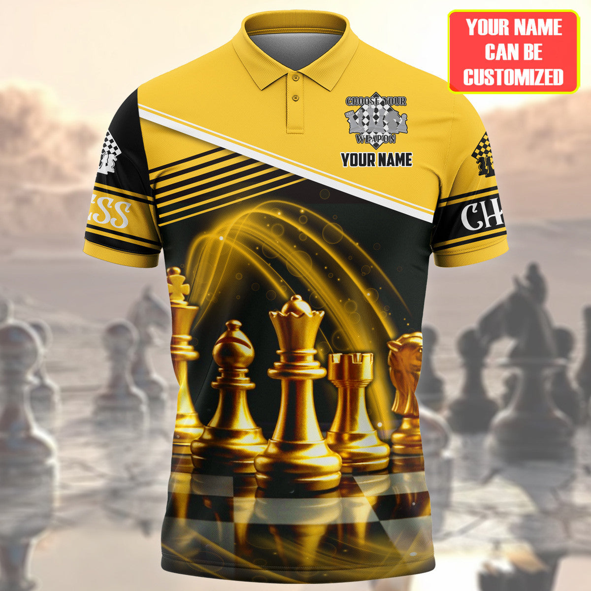 Personalized Name Chess Weapon All Over Printed Unisex Shirt Q100804