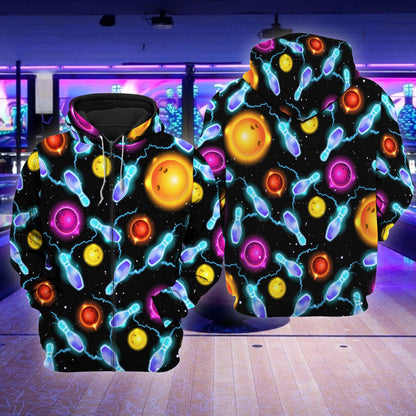 Bowling Art All Over Printed Unisex Shirt