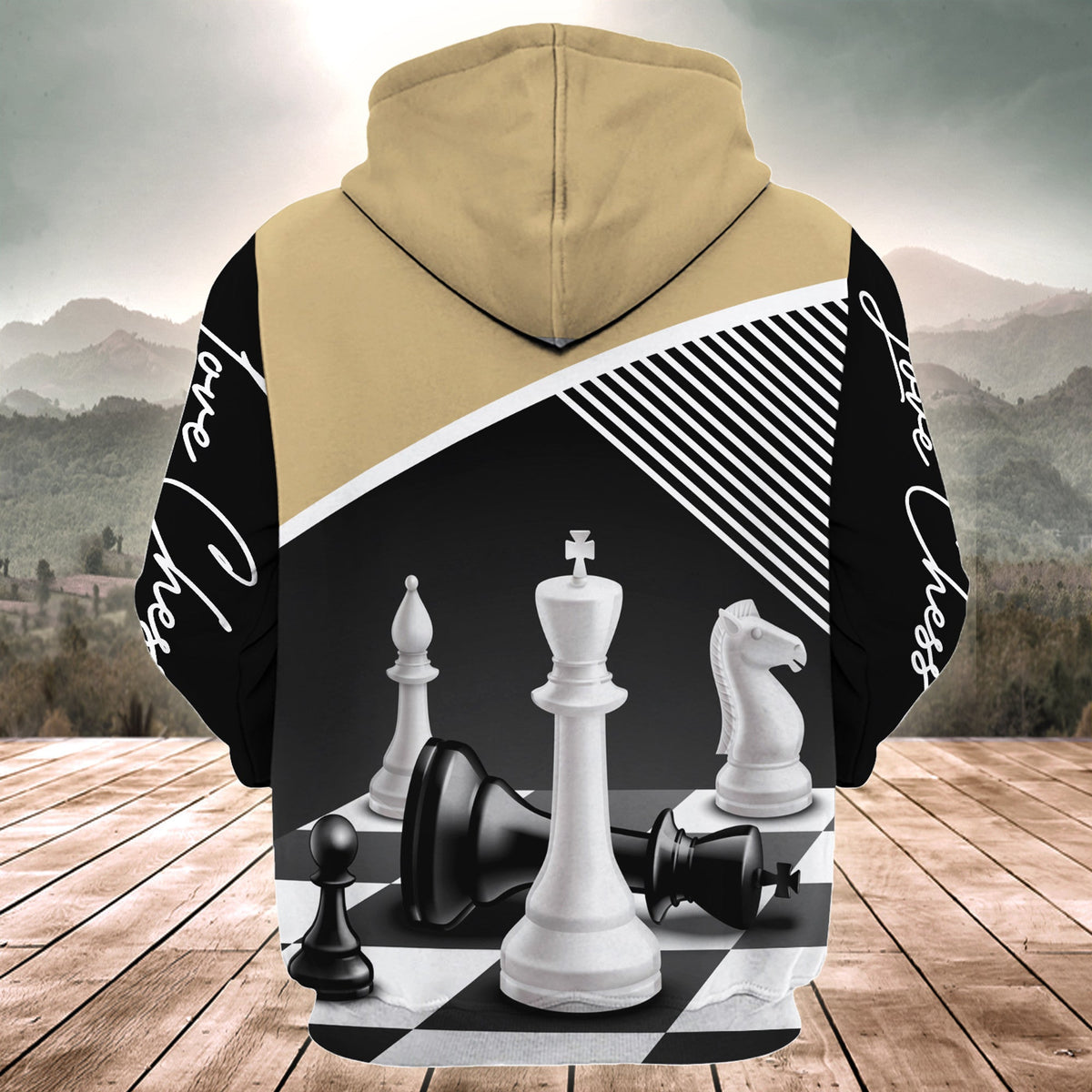 Personalized Name Love Chess All Over Printed Unisex Shirt