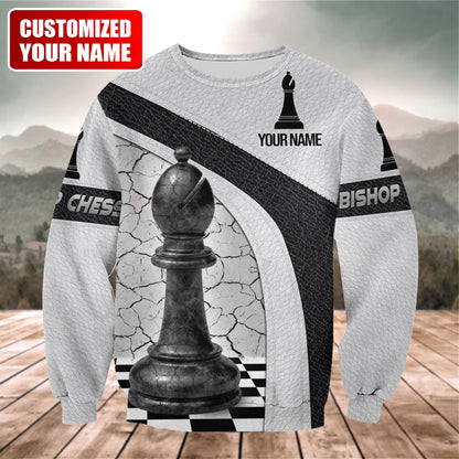 Bishop Chess All Over Printed Unisex Shirt