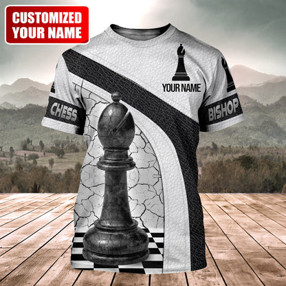 Bishop Chess All Over Printed Unisex Shirt