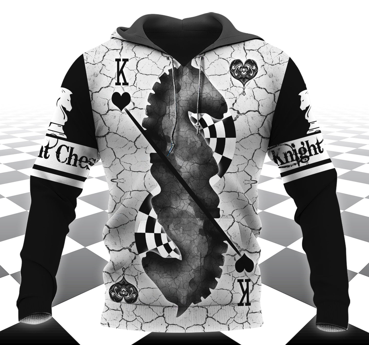 Knight Chess Poker All Over Printed Unisex Shirt