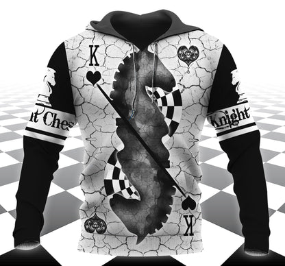 Knight Chess Poker All Over Printed Unisex Shirt