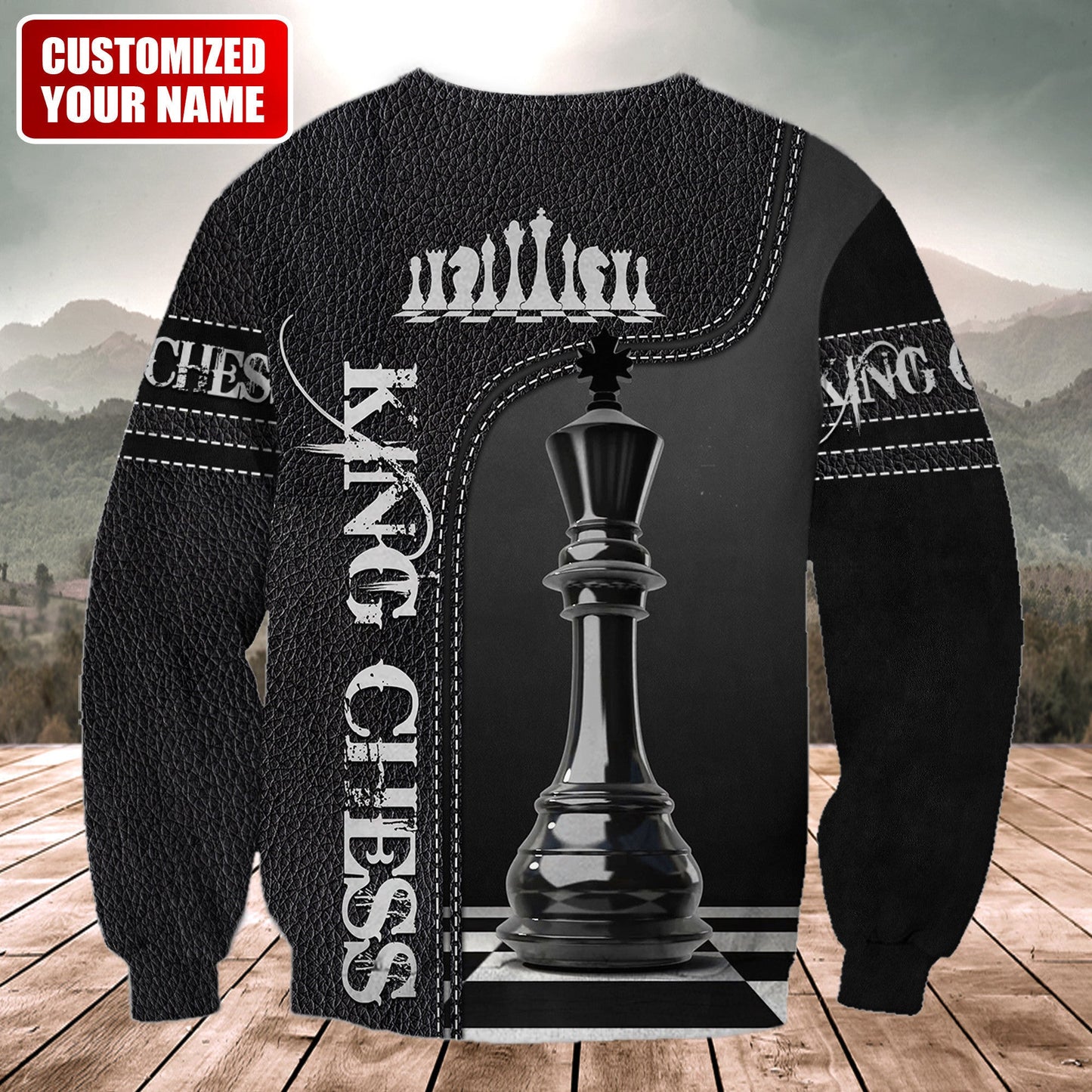 King Chess Q2 All Over Printed Unisex Shirt