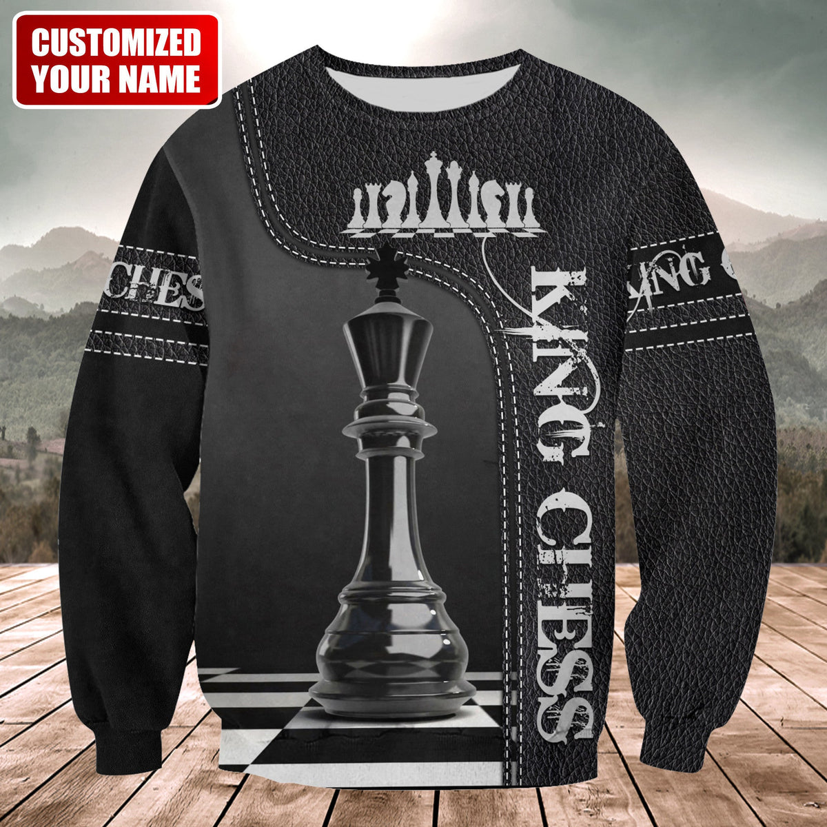 King Chess Q2 All Over Printed Unisex Shirt