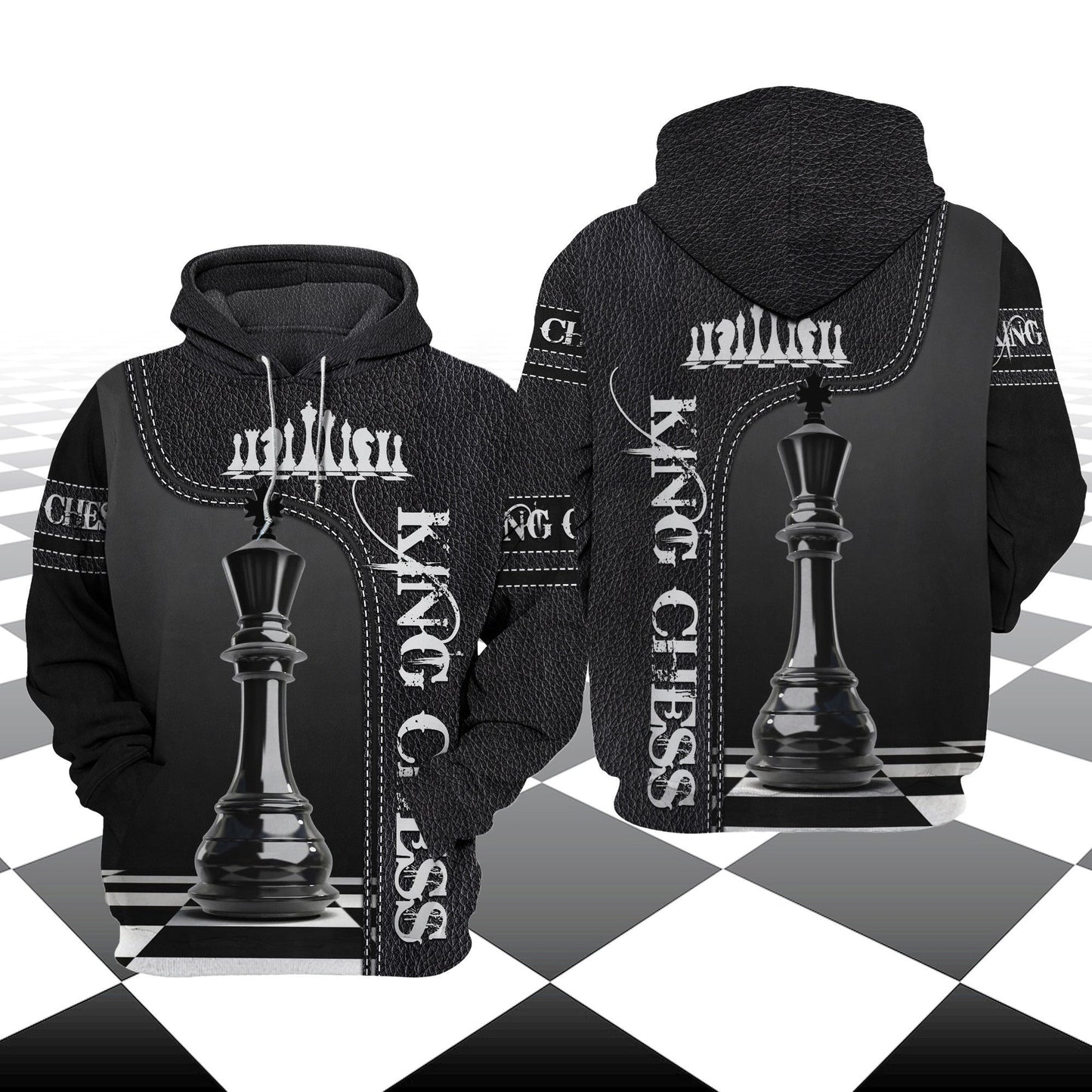 King Chess Q2 All Over Printed Unisex Shirt