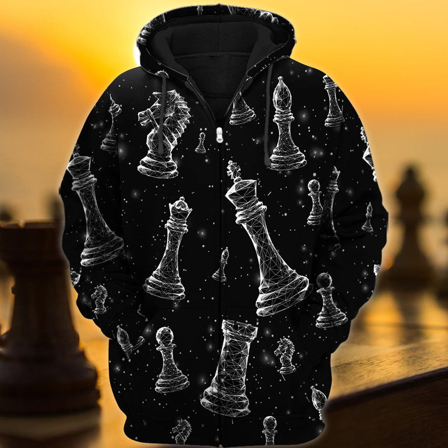 Chess Art Q2 All Over Printed Unisex Shirt
