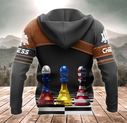 Chess Conflict All Over Printed Unisex Shirt