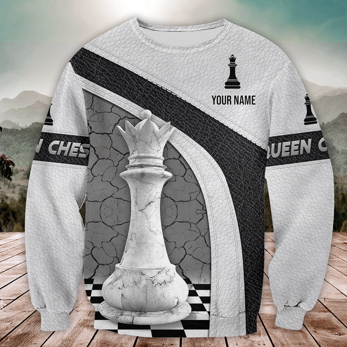 Queen Chess All Over Printed Unisex Shirt