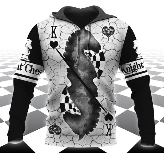 Knight Chess Poker All Over Printed Unisex Shirt