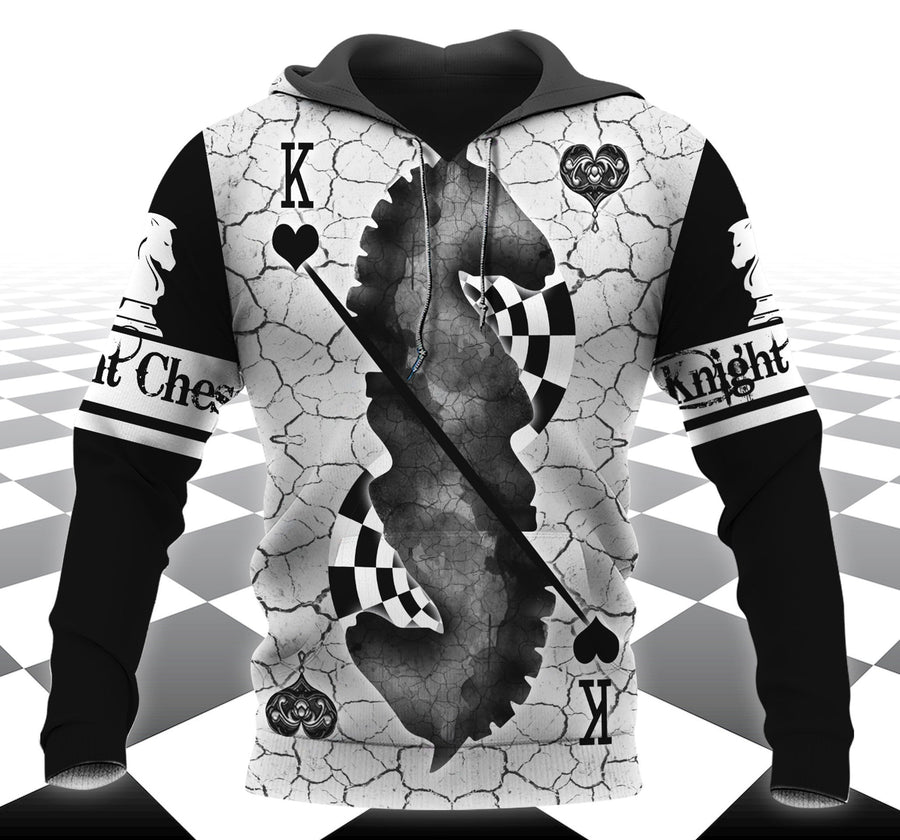 Knight Chess Poker All Over Printed Unisex Shirt