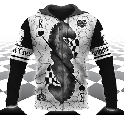 Knight Chess Poker All Over Printed Unisex Shirt