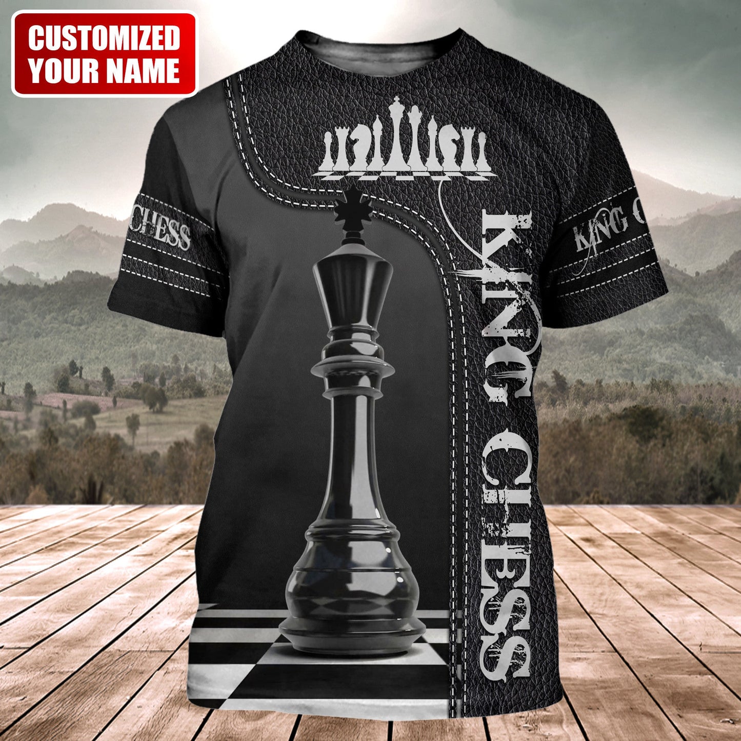 King Chess Q2 All Over Printed Unisex Shirt