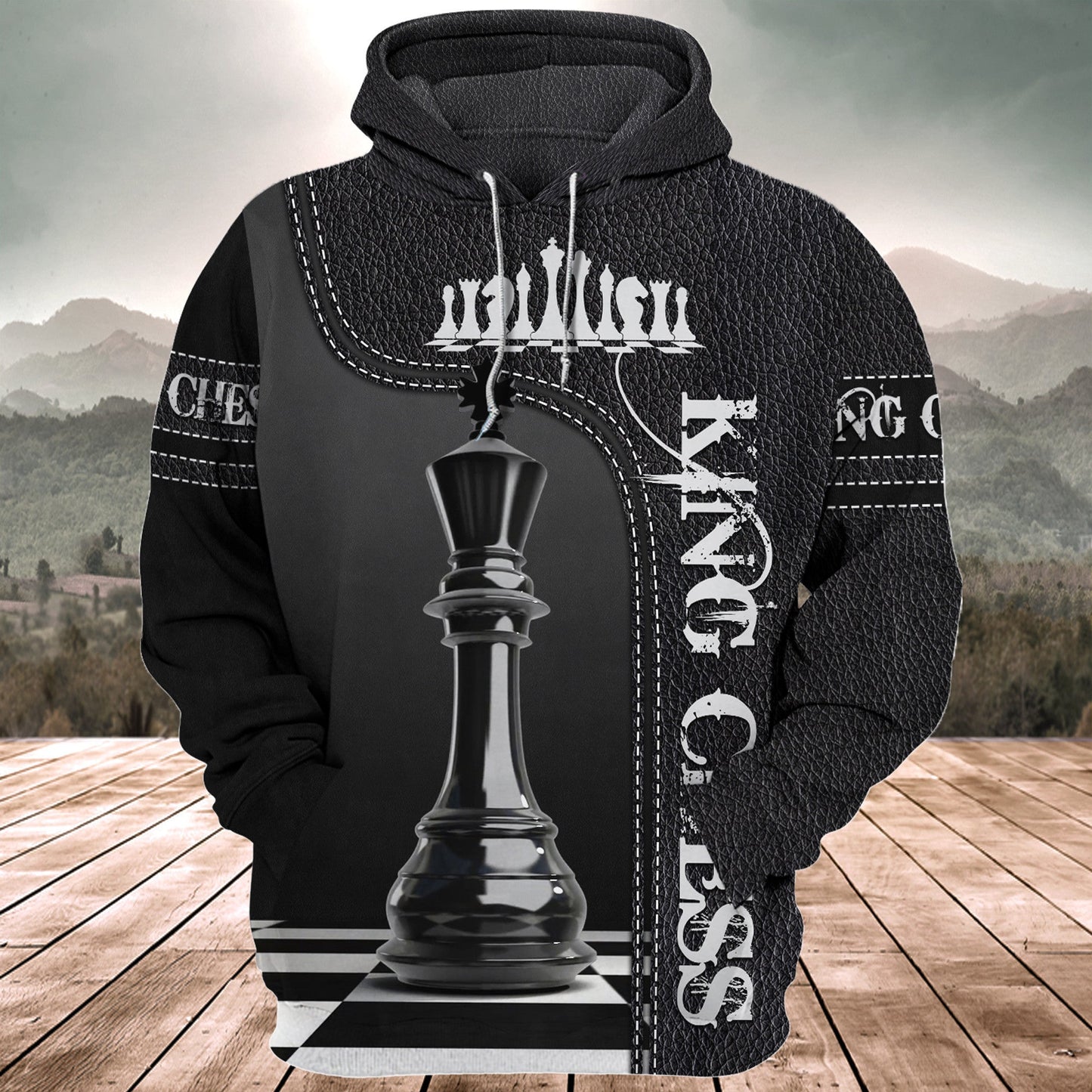 King Chess Q2 All Over Printed Unisex Shirt