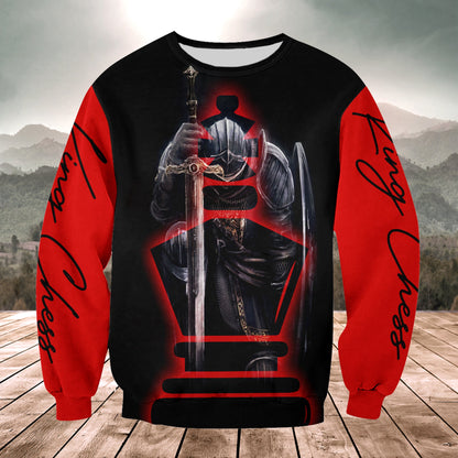 King Chess Knight All Over Printed Unisex Shirt