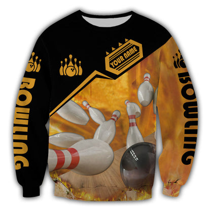 Personalized Name Bowling Q7 All Over Printed Unisex Shirt