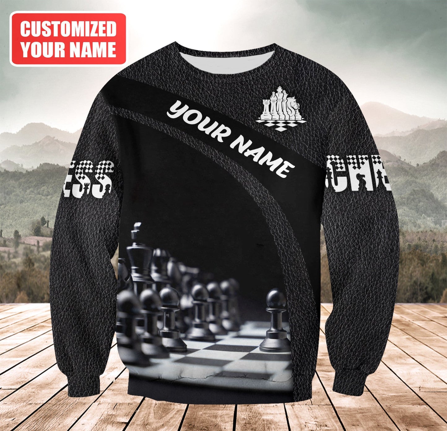 Personalized Name Chess Q2 All Over Printed Unisex Shirt