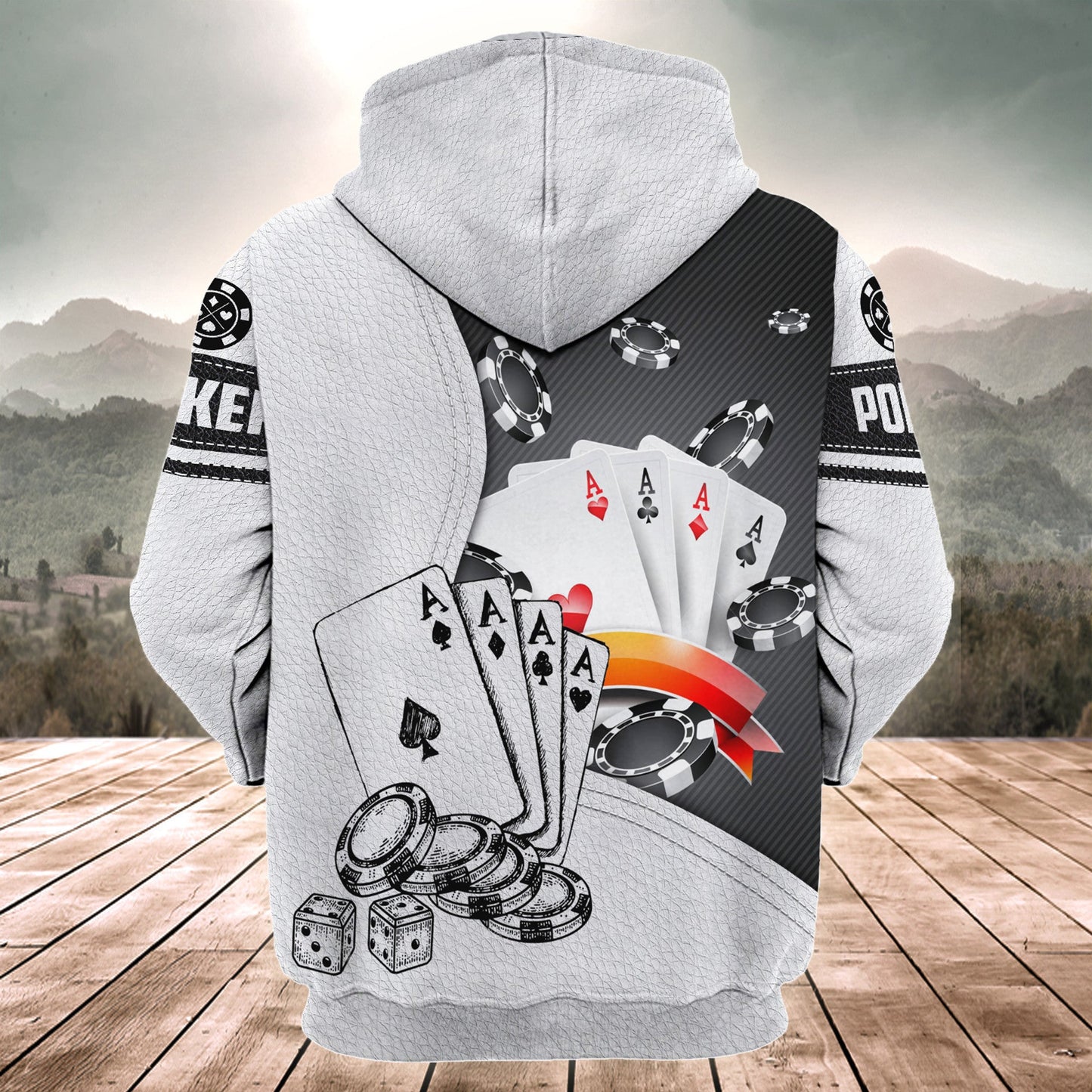 Personalized Name Poker 3 All Over Printed Unisex Shirt