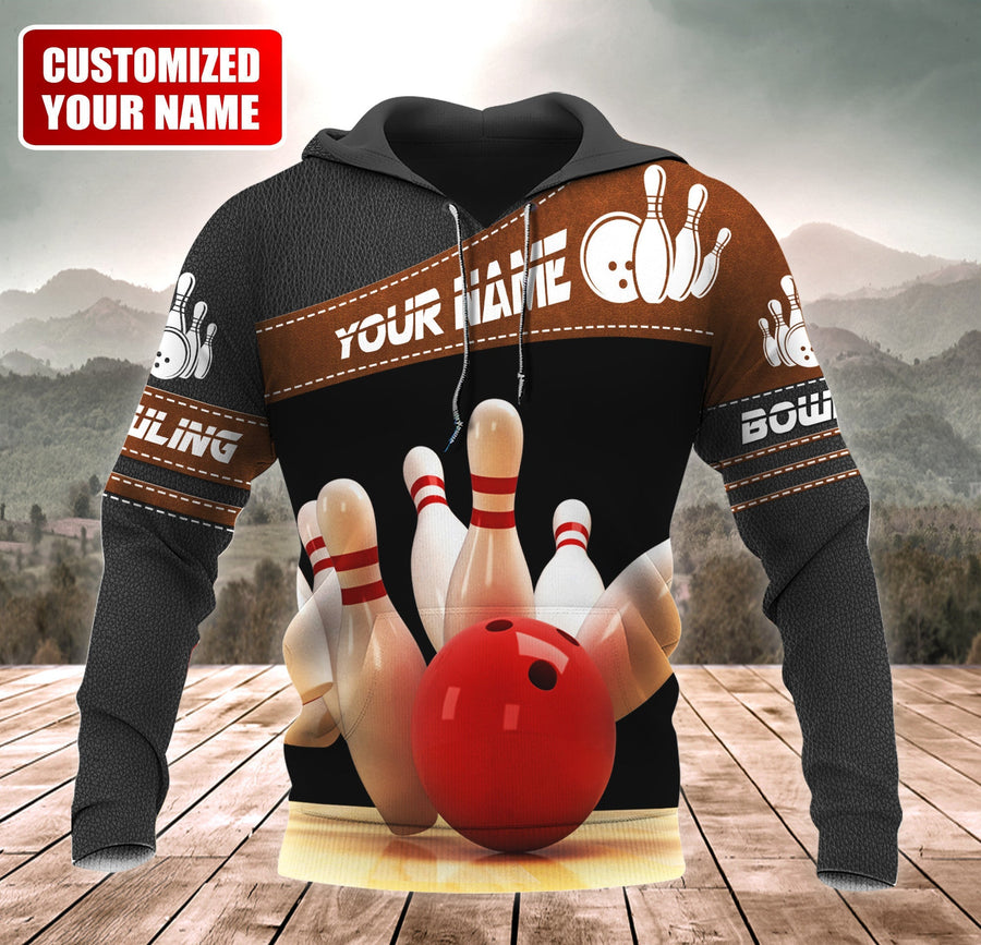 Personalized Name Bowling 2 All Over Printed Unisex Shirt