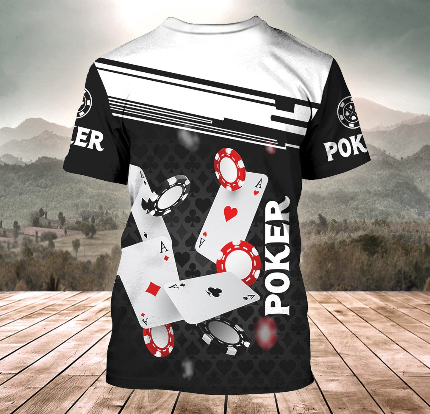 Personalized Name Poker Q9 All Over Printed Unisex Shirt
