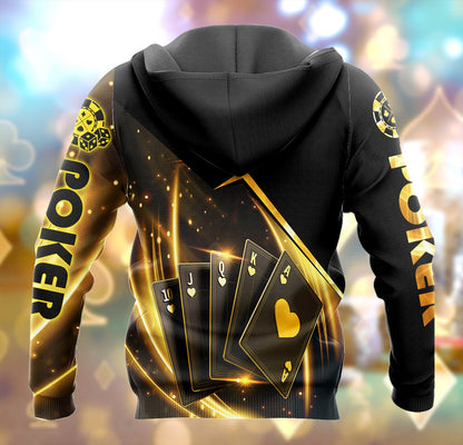 Personalized Name Poker Q12 All Over Printed Unisex Shirt