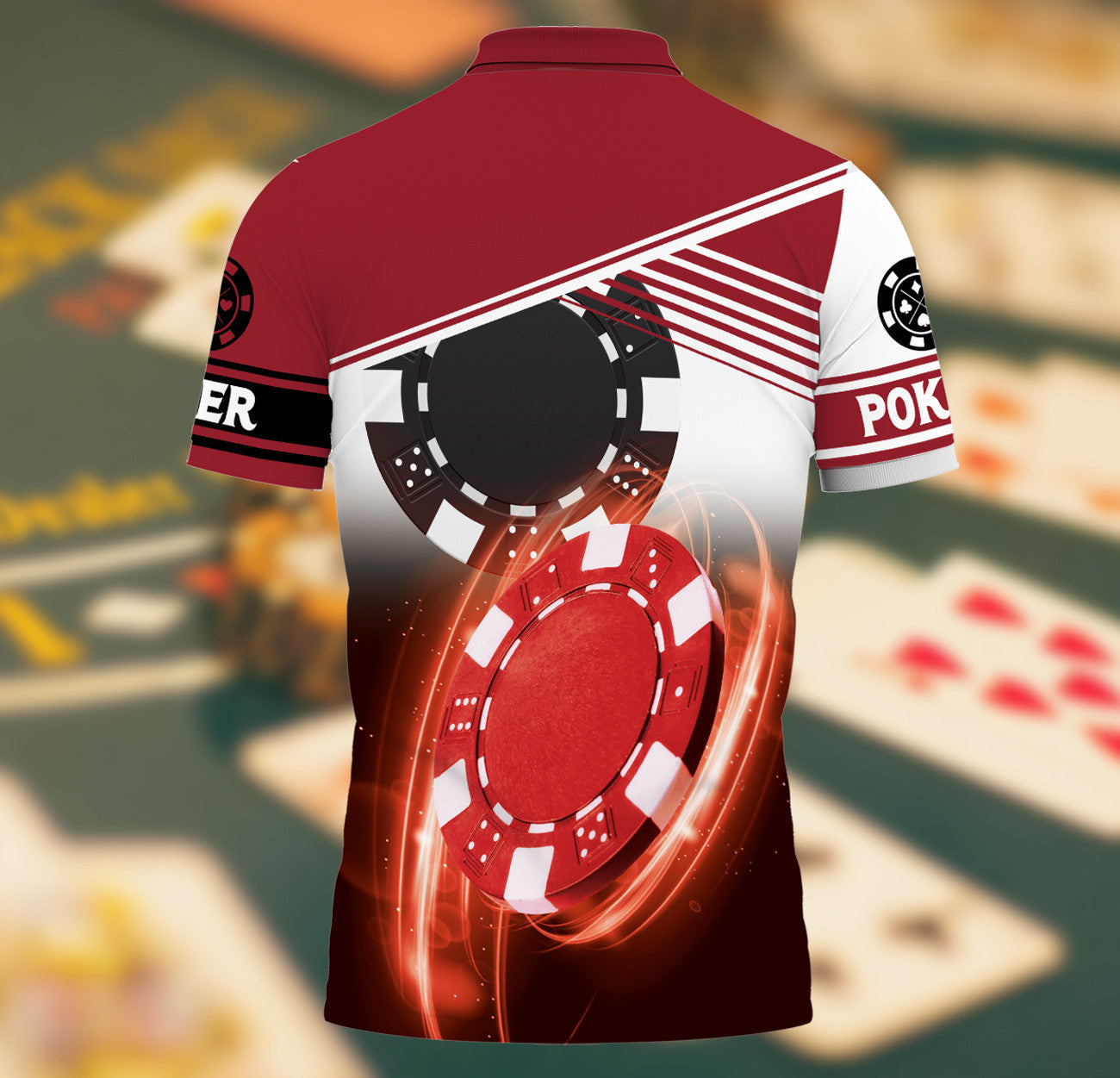 Personalized Name Poker Q14 All Over Printed Unisex Shirt