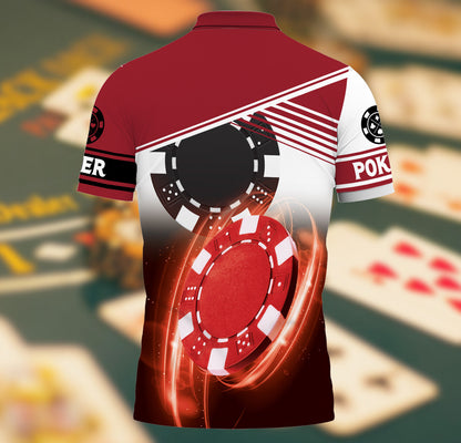 Personalized Name Poker Q14 All Over Printed Unisex Shirt