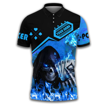 Personalized Name Poker Q18 All Over Printed Unisex Shirt