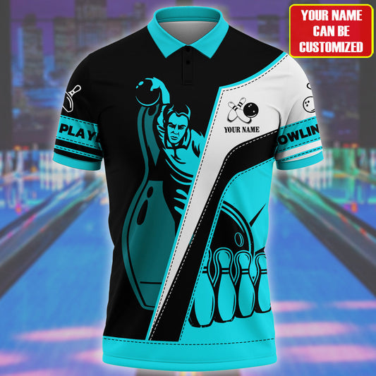 Personalized Name Bowling Q69 All Over Printed Unisex Shirt