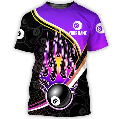 Personalized Name Billiard Q5 All Over Printed Unisex Shirt Q120707