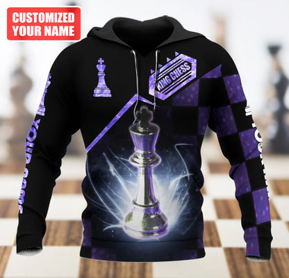 Personalized Name King Chess Q7 All Over Printed Unisex Shirt