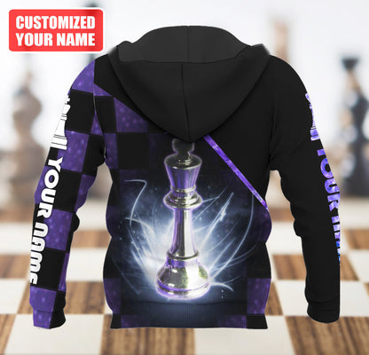 Personalized Name King Chess Q7 All Over Printed Unisex Shirt