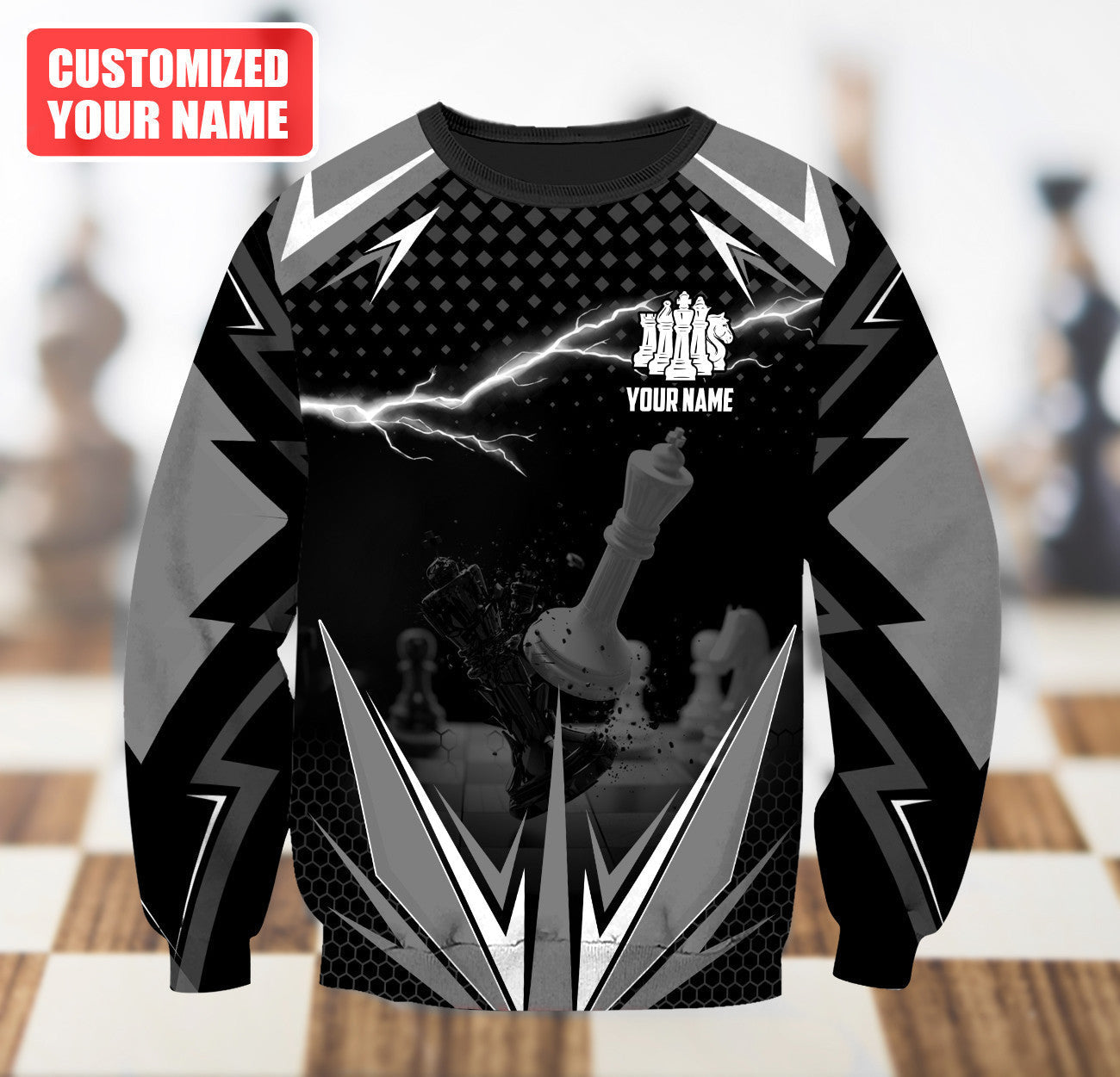 Personalized Name Chess Q9 All Over Printed Unisex Shirt