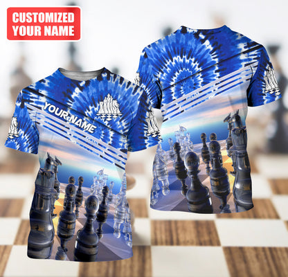 Personalized Name Chess Q8 All Over Printed Unisex Shirt
