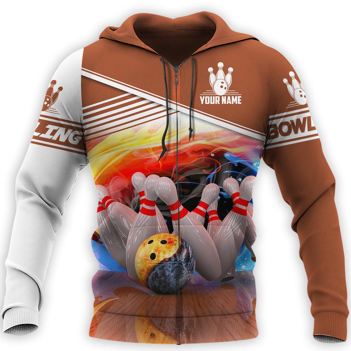 Personalized Name Bowling Q82 All Over Printed Unisex Shirt Q110805