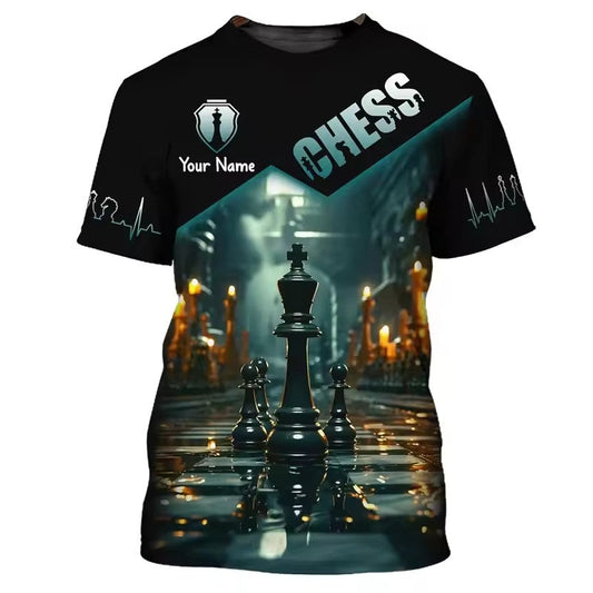Personalized Chess 3D Full Printing Set , Chess Shirt , Set , Zipper Polo, Hoodie , Short , Polo , hawaii V3