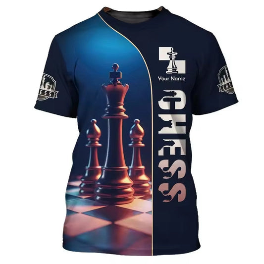 Personalized Chess 3D Full Printing Set , Chess Shirt , Set , Zipper Polo, Hoodie , Short , Polo , hawaii V6