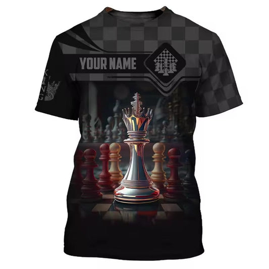 Personalized Chess 3D Full Printing Set , Chess Shirt , Set , Zipper Polo, Hoodie , Short , Polo , hawaii V7