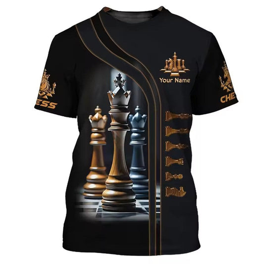 Personalized Chess 3D Full Printing Set , Chess Shirt , Set , Zipper Polo, Hoodie , Short , Polo , hawaii V9