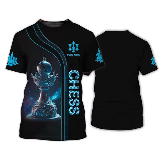 Personalized Chess 3D Full Printing Set , Chess Shirt , Set , Zipper Polo, Hoodie , Short , Polo , hawaii V11