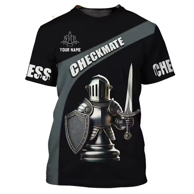 Personalized Chess 3D Full Printing Set , Chess Shirt , Set , Zipper Polo, Hoodie , Short , Polo , hawaii V13