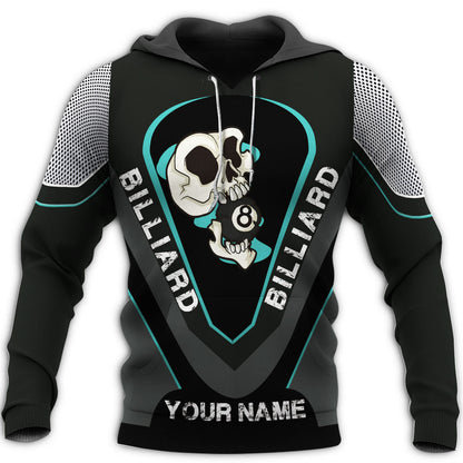 Personalized Name Billiard AK35 All Over Printed Unisex Shirt