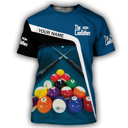 Personalized Name Billiard AK18 All Over Printed Unisex Shirt K280403